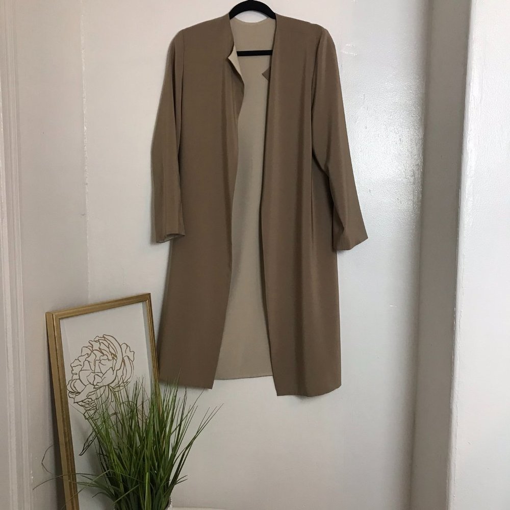 Beige Duster/ Cardigan